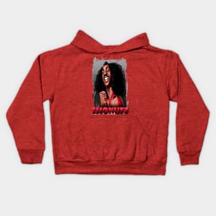 smile sho nuff Kids Hoodie